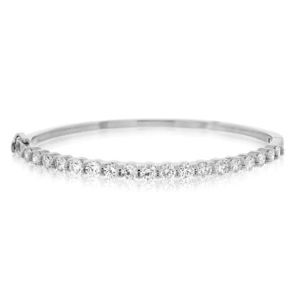 3 Carat Diamond Bangle Bracelet