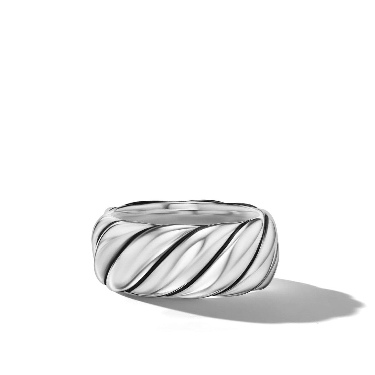 DAVID YURMAN Sculpted Cable Band Ring in Sterling Silver, 9mm