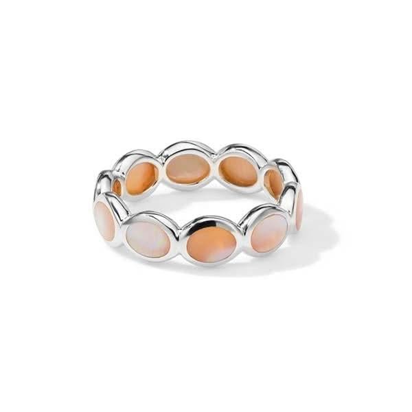 IPPOLITA Polished Rock Candy Pink Shell Ring