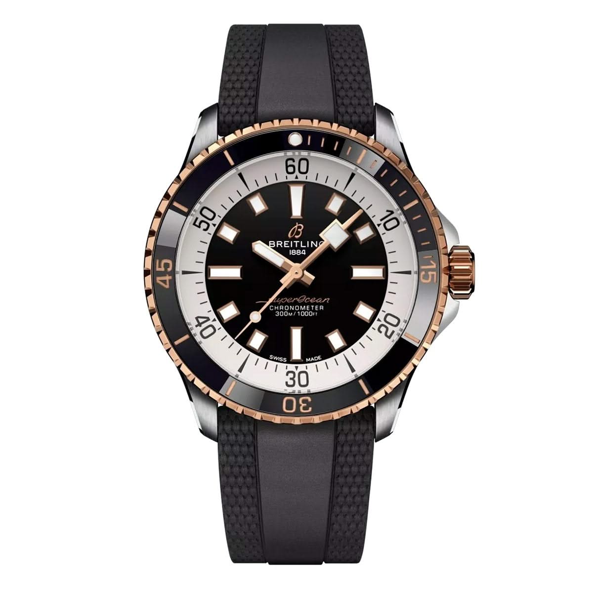 BREITLING Superocean Automatic Black Dial 42mm Watch
