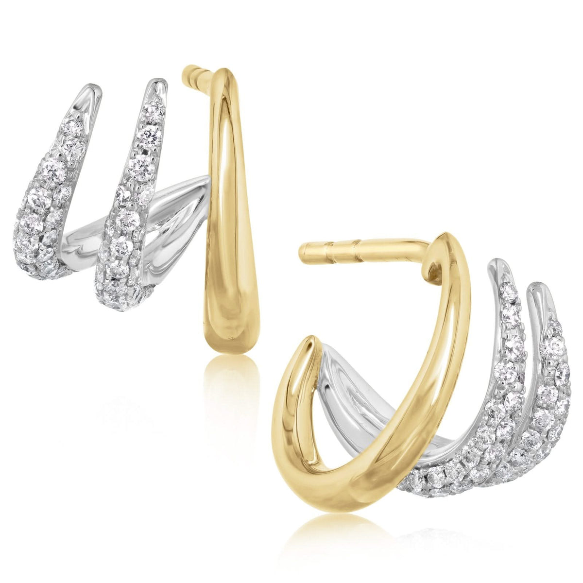 KWIAT Orbit Diamond Huggies