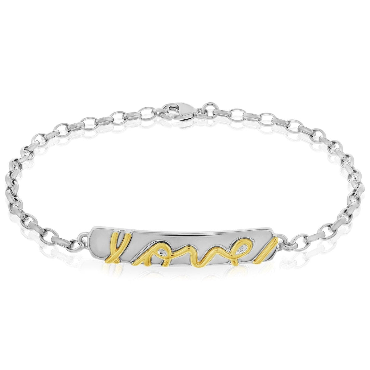 MONICA RICH KOSANN "Love" Posey Bracelet