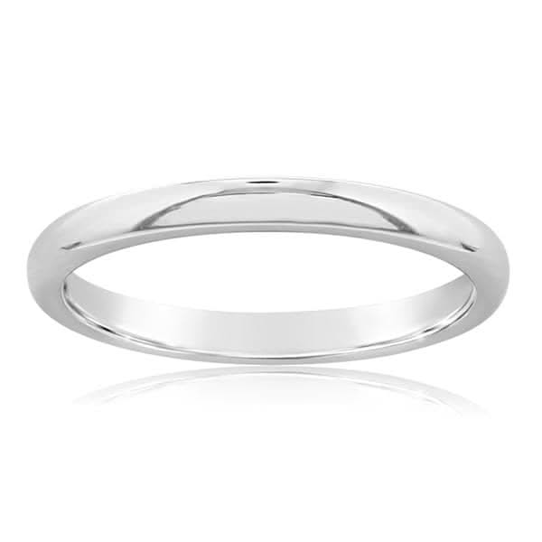 2mm Platinum Wedding Band