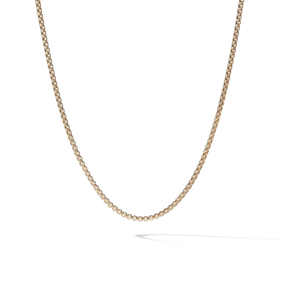 DAVID YURMAN Small Box Chain in Gold
