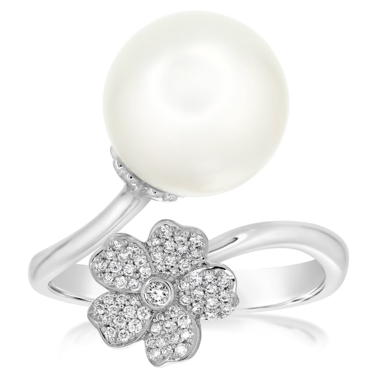 MIKIMOTO Cherry Blossom South Sea Pearl Ring