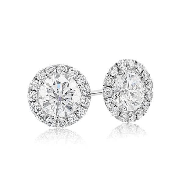 1.50 Carat Diamond Margarita Studs