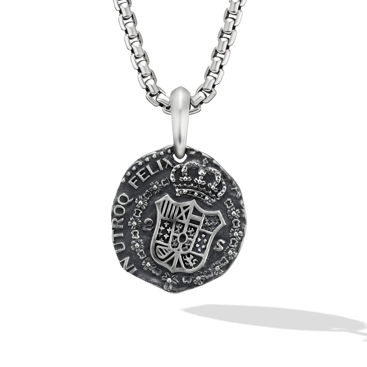 DAVID YURMAN Shipwreck Coin Amulet in Sterling Silver, 30mm