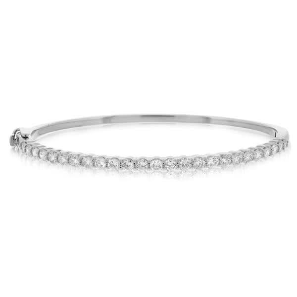 1 Carat Diamond Bangle Bracelet