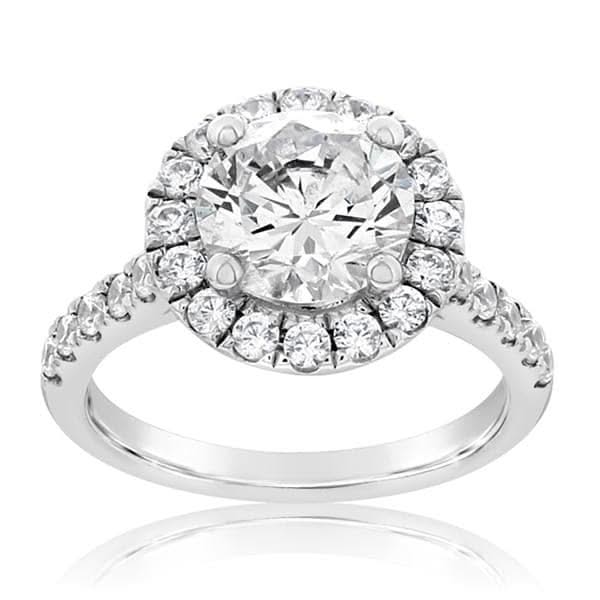 Halo Diamond Engagement Ring Setting