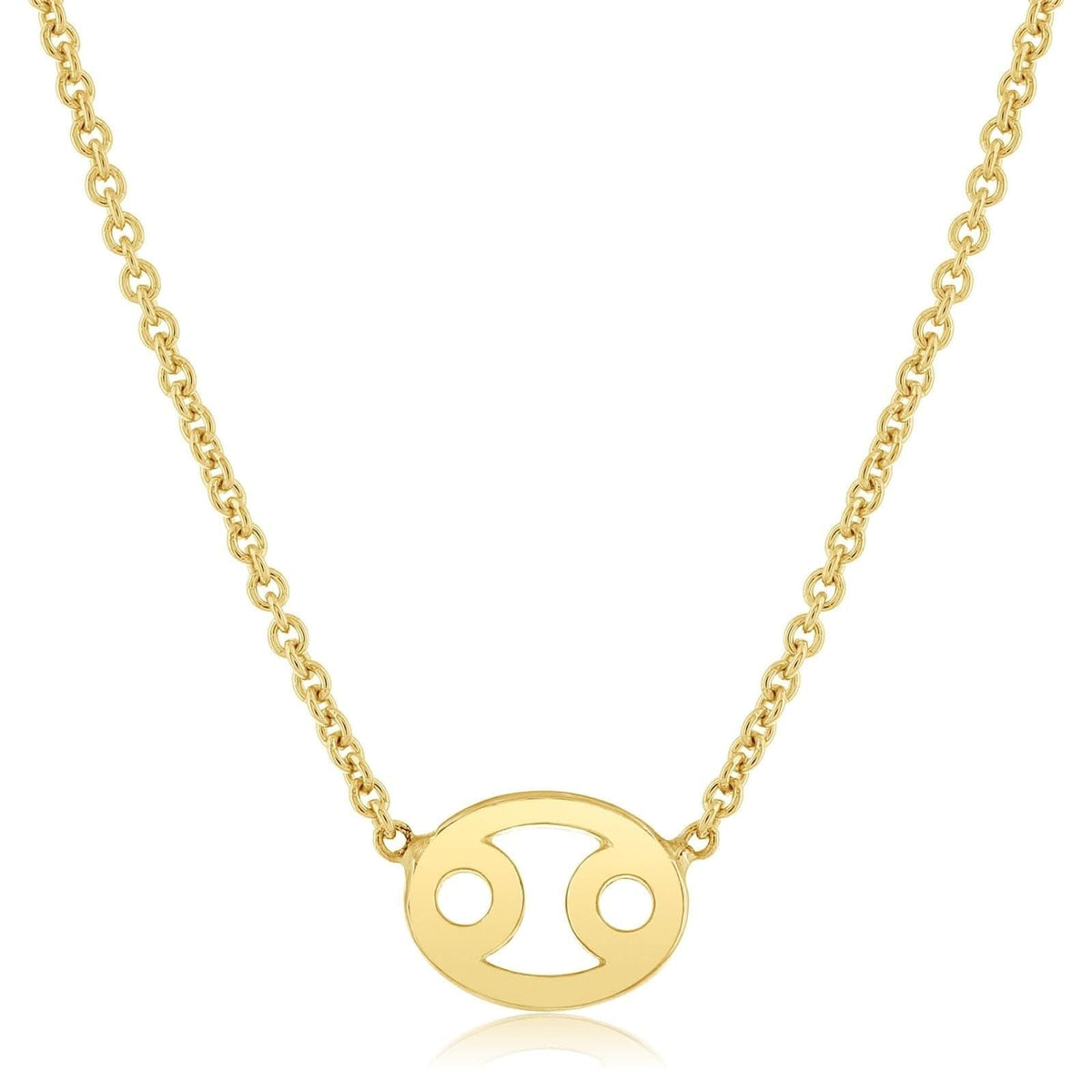 Cancer Zodiac Station Necklace