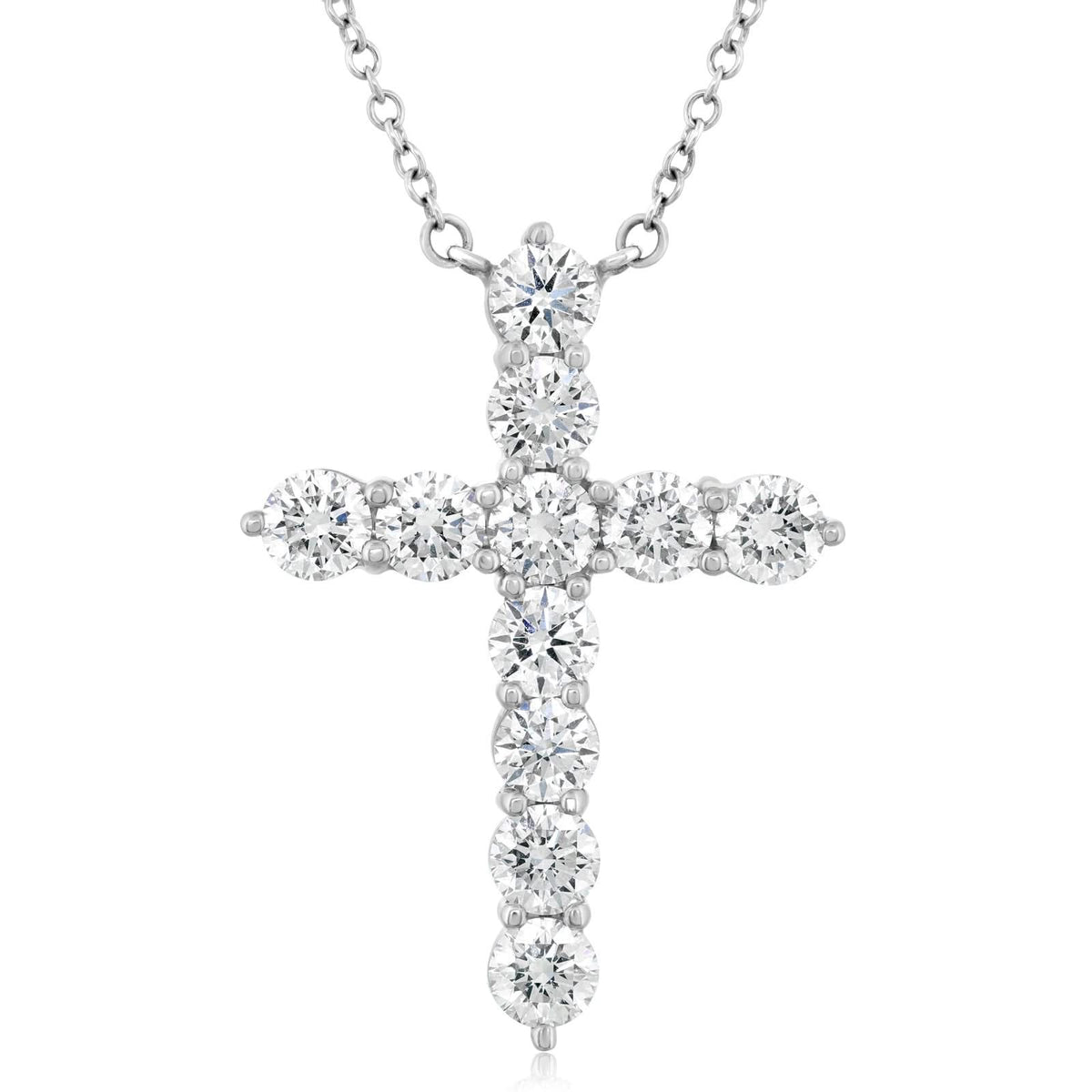 KWIAT Diamond Cross Necklace