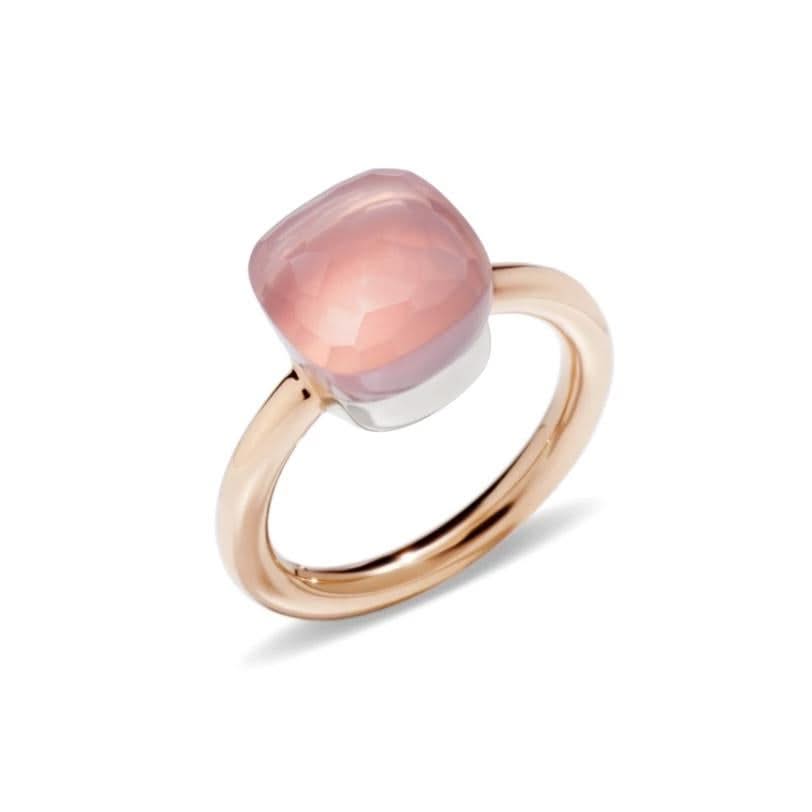 POMELLATO Nudo Classic Rose Quartz Ring