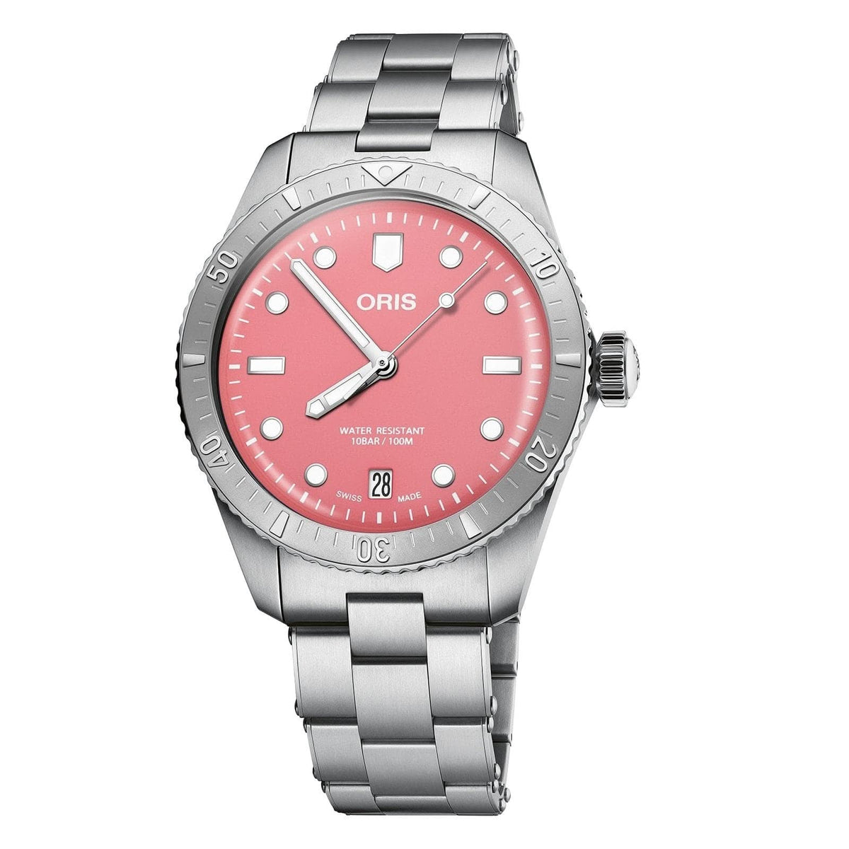 ORIS Divers Sixty-Five Lipstick Pink 38mm Watch