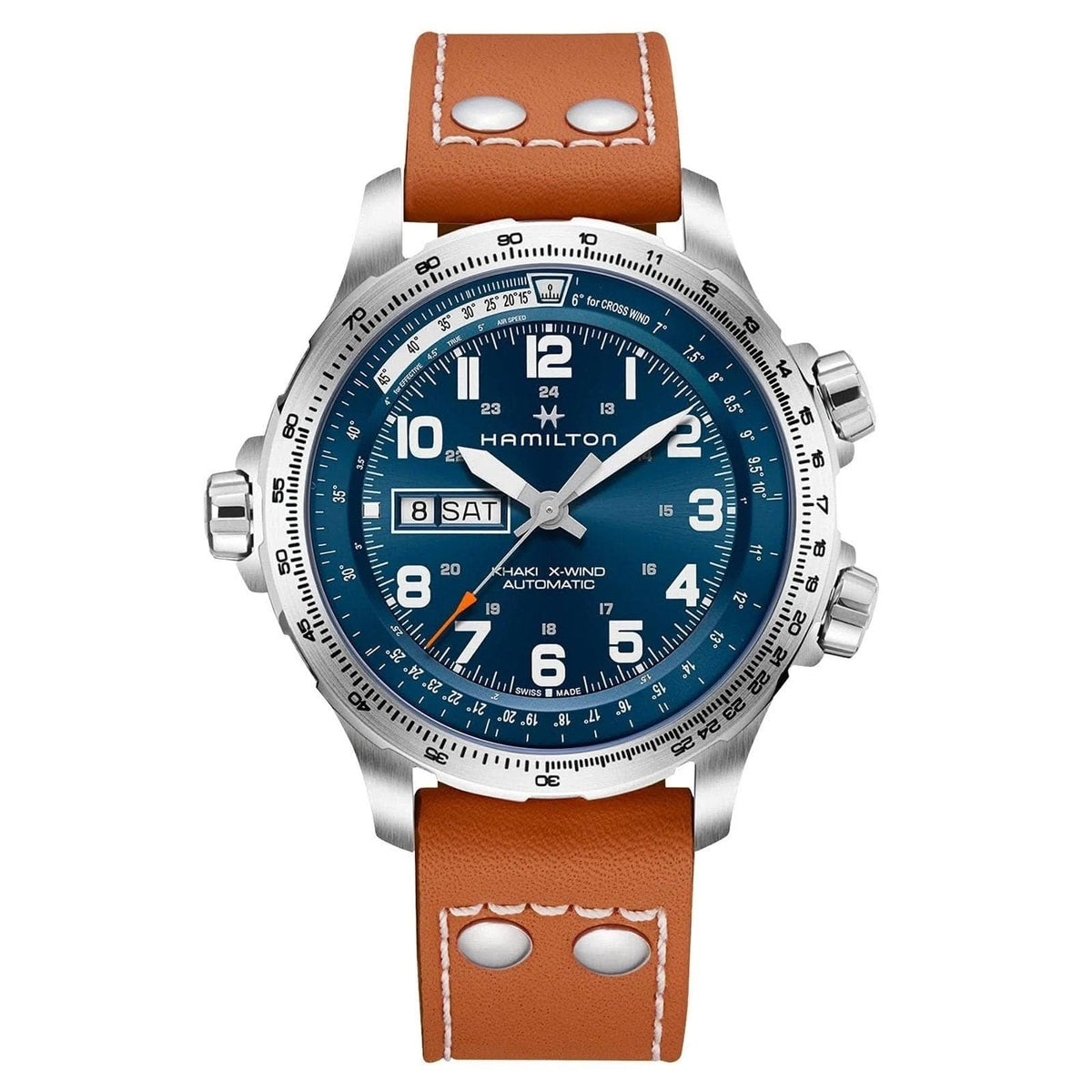 HAMILTON Khaki Aviation X-Wind Day Date 45mm