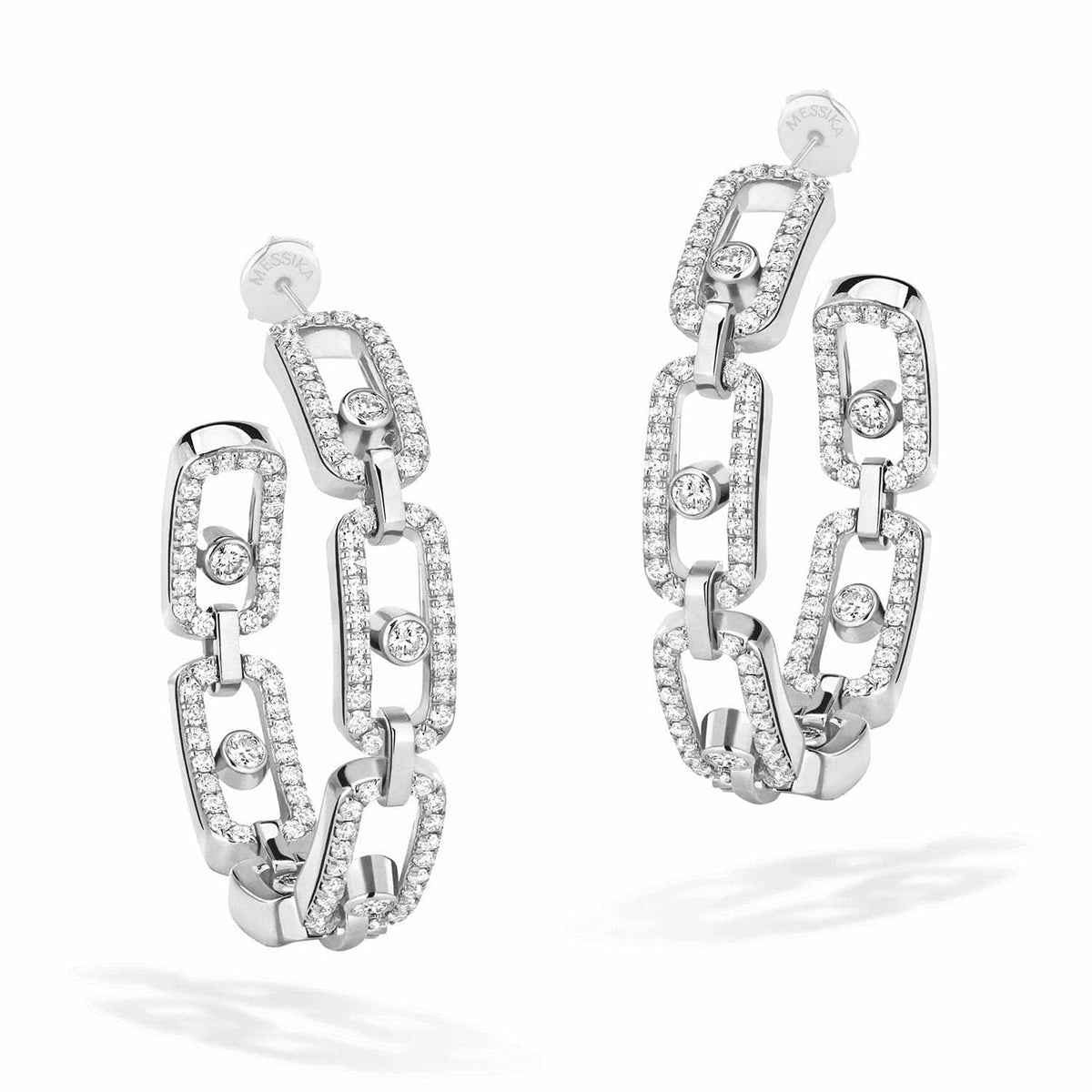 MESSIKA Move Link Small Hoop Earrings