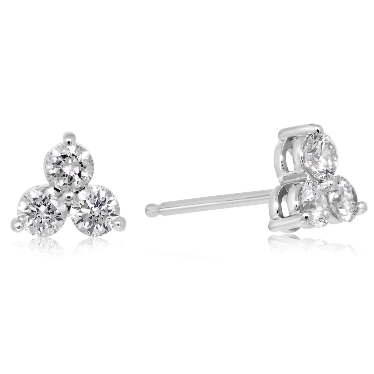 Diamond Trio Earrings