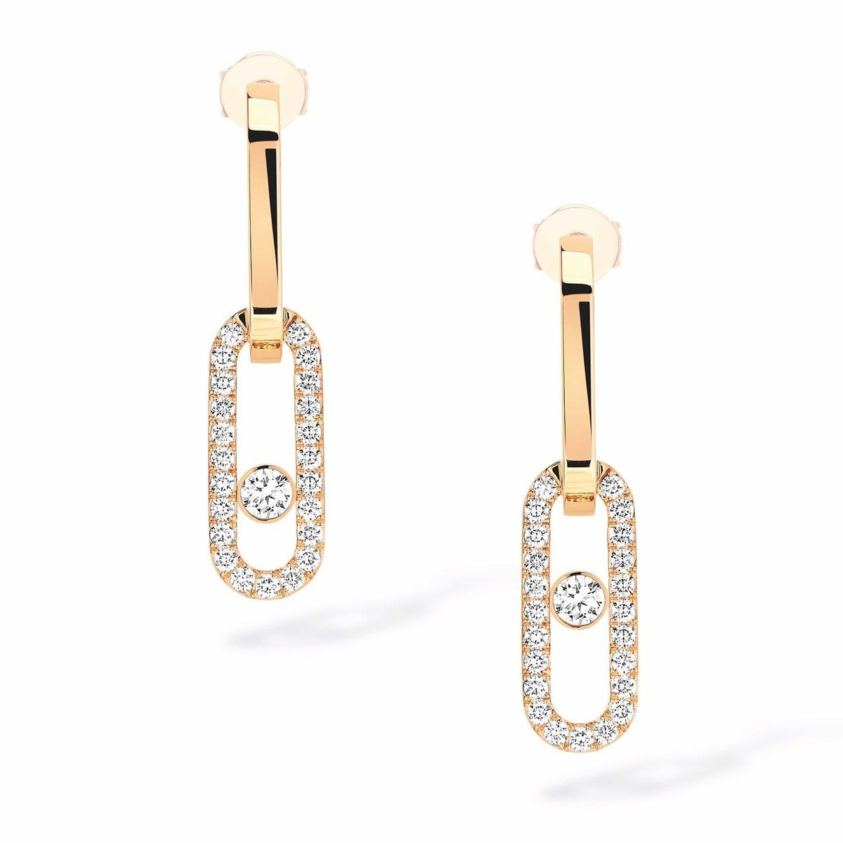 MESSIKA Move Link Diamond Earrings