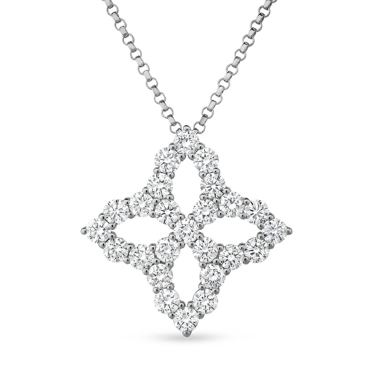 ROBERTO COIN 1.23 Carat Princess Flower Pendant