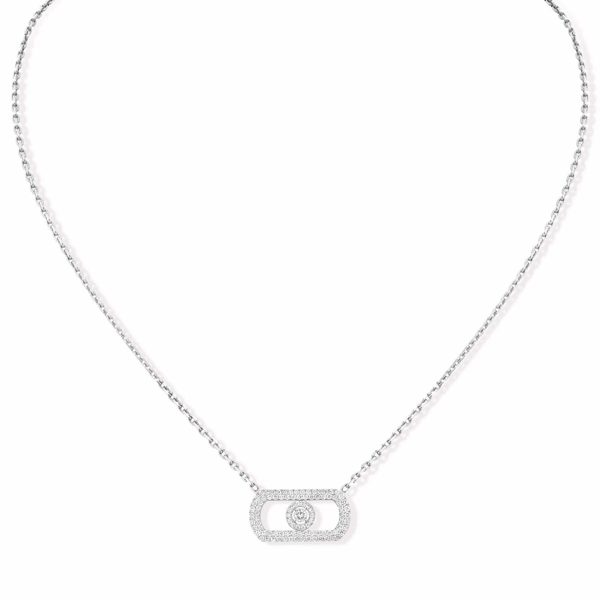 MESSIKA So Move Pave Diamond Necklace