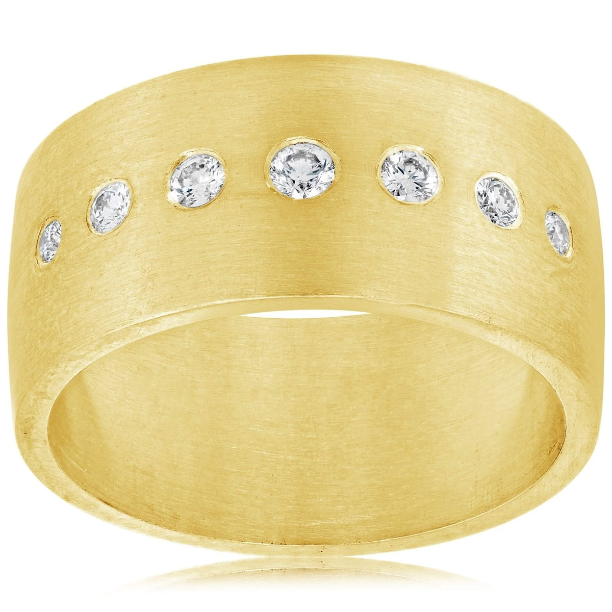 SETHI COUTURE Dunes Wide Cigar Diamond Band