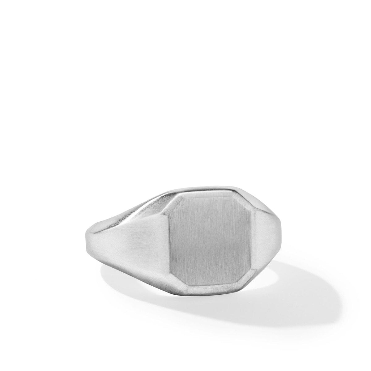 DAVID YURMAN Streamline® Signet Ring in Sterling Silver, 14mm