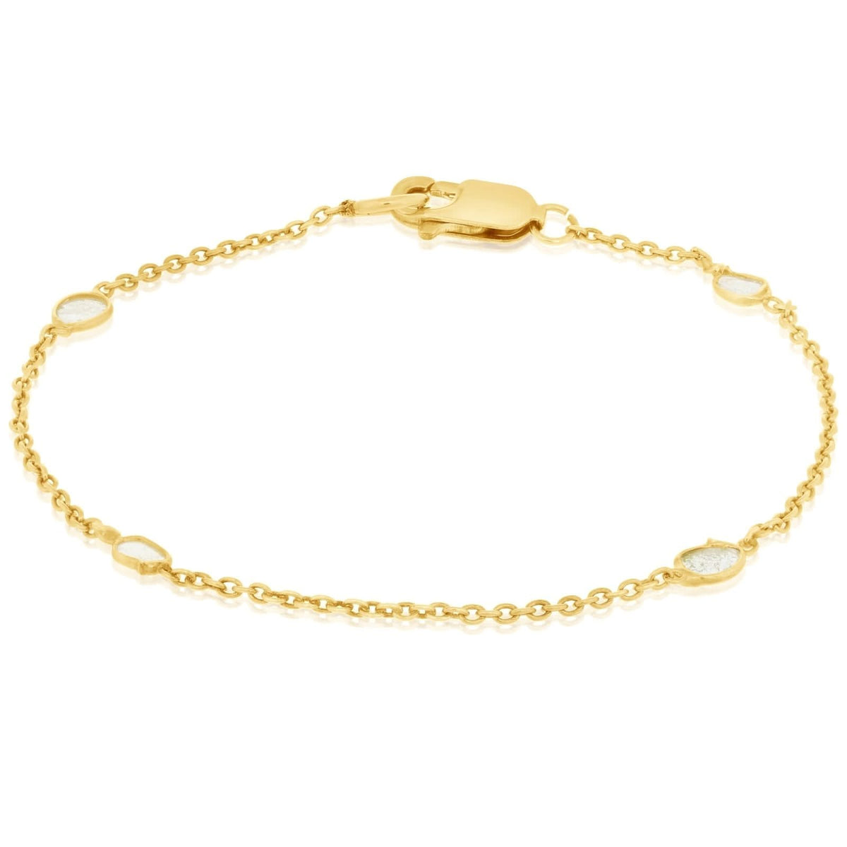 JILL DUZAN Sliced Diamond Bracelet