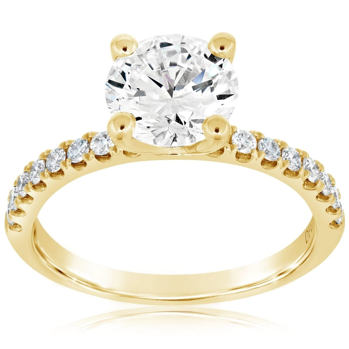1/3 Carat Diamond Engagement Ring Setting