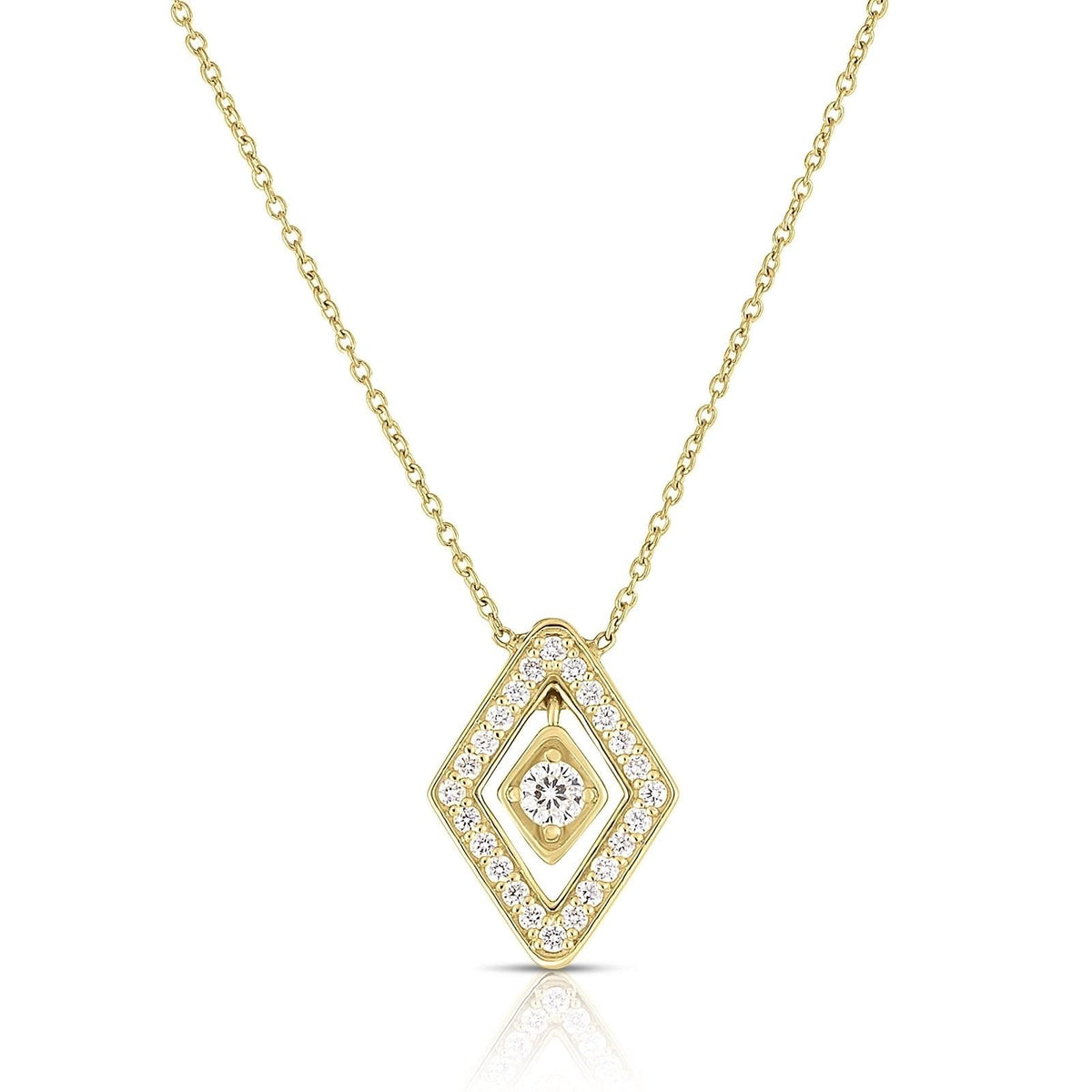 ROBERTO COIN Small Diamond Diamante Pendant