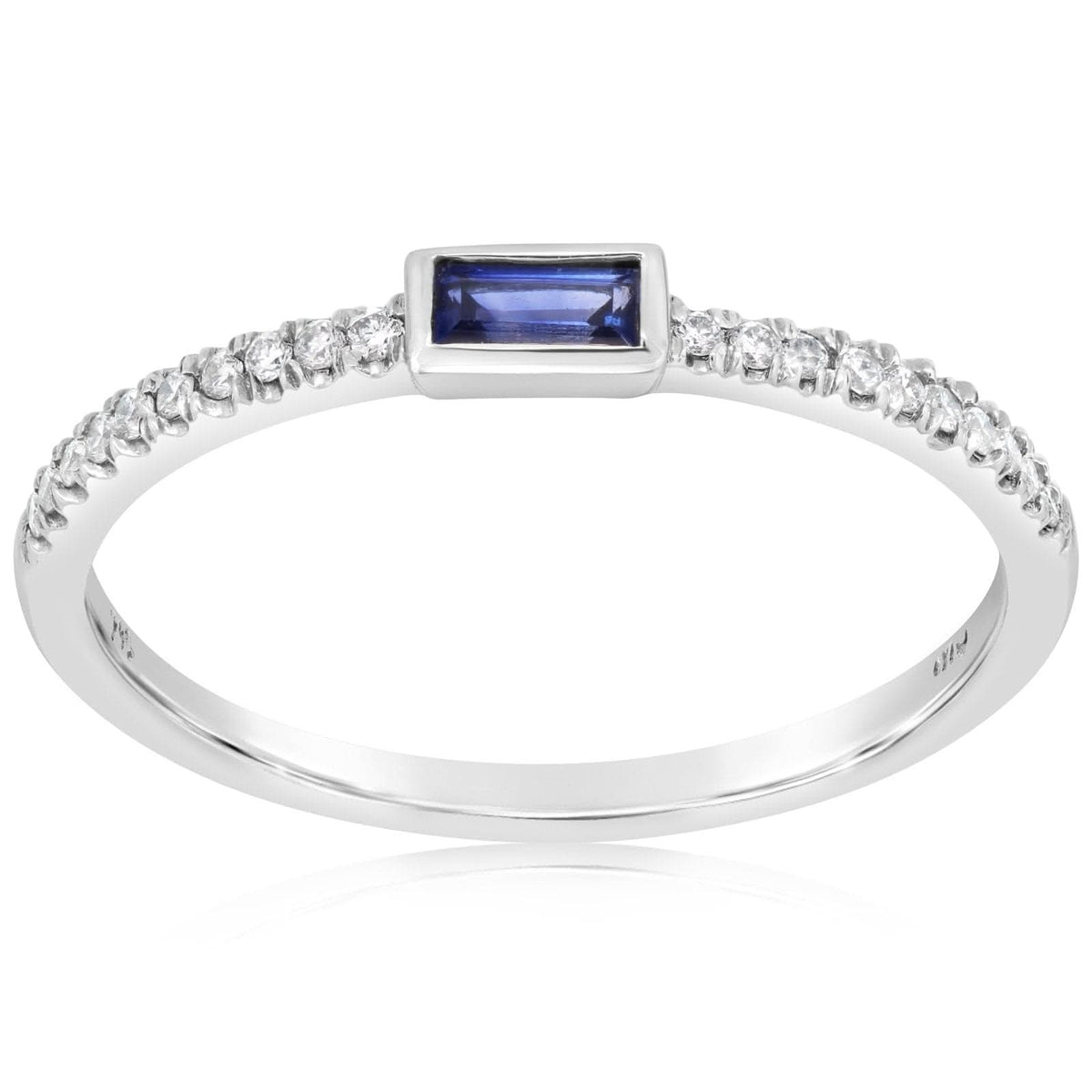 MY STORY Julie Sapphire & Diamond Ring