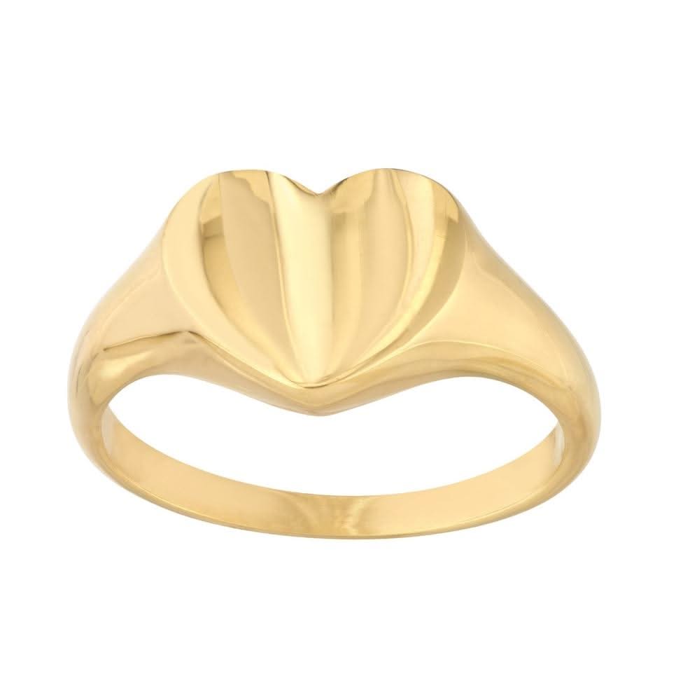 Heart Signet Ring