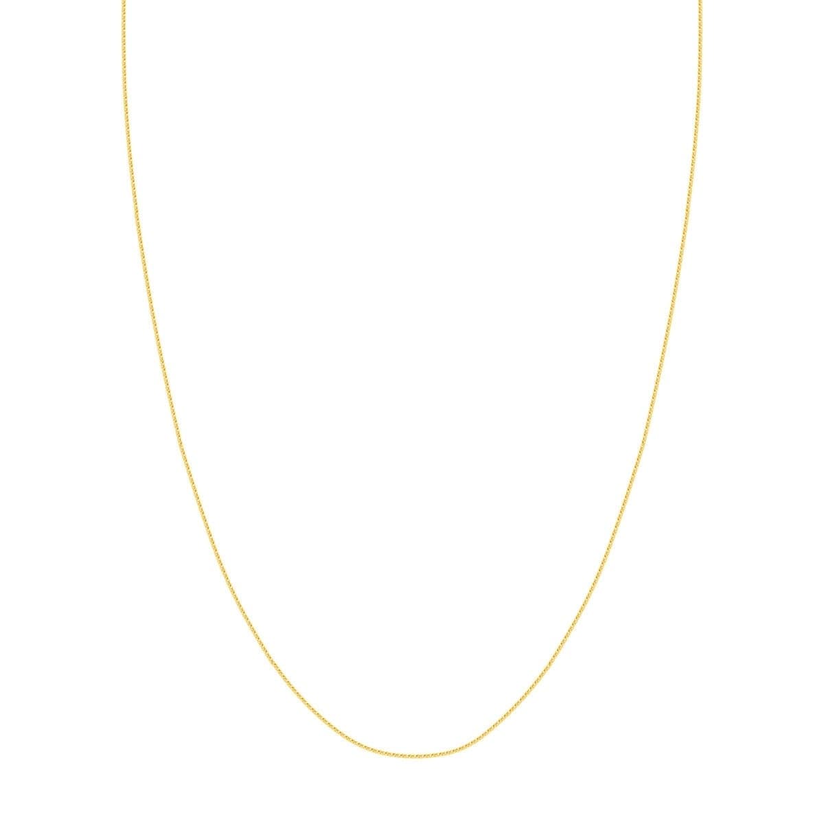 1.15mm 22" Square Wheat Chain