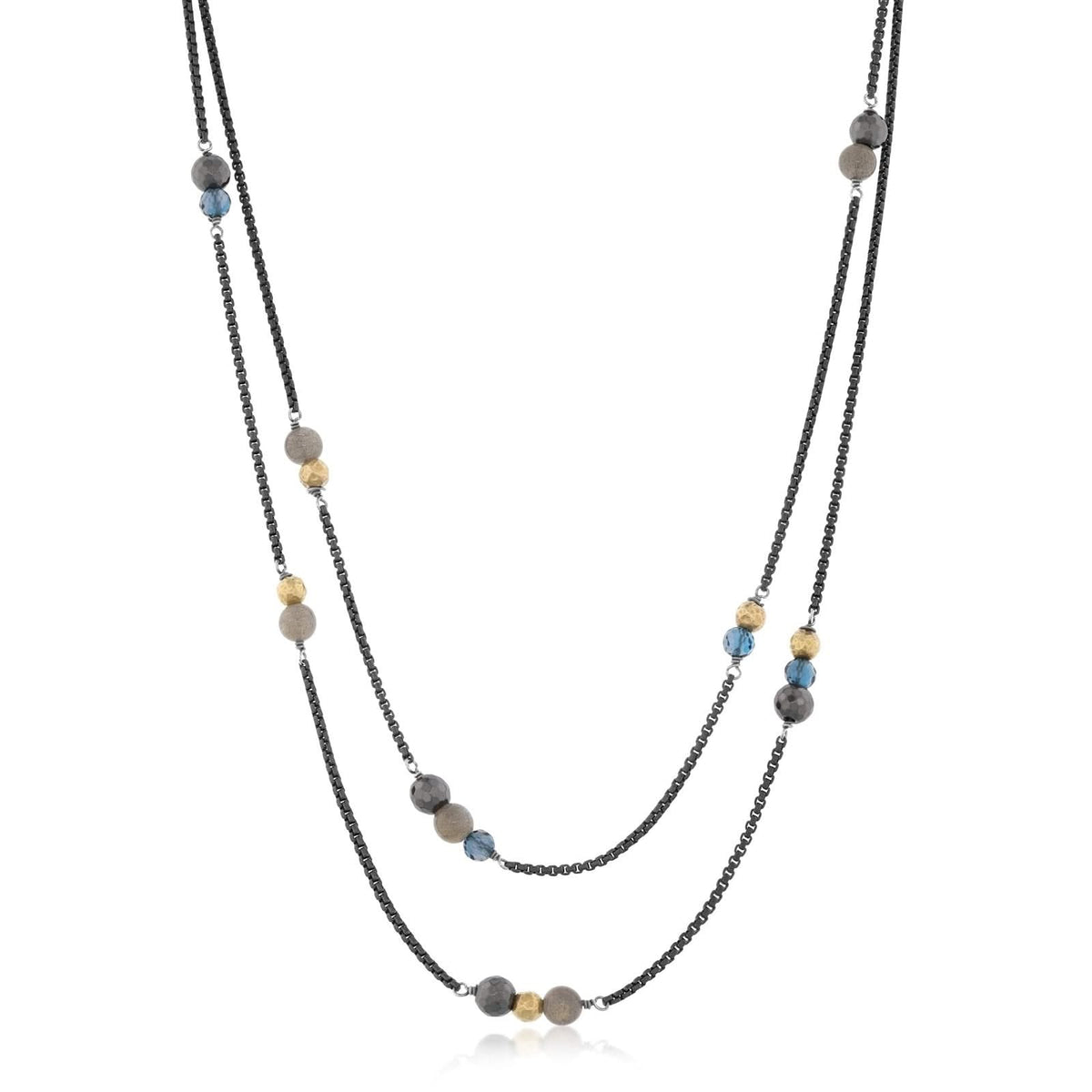 Estate 18" David Yurman Mixed Stone Necklace