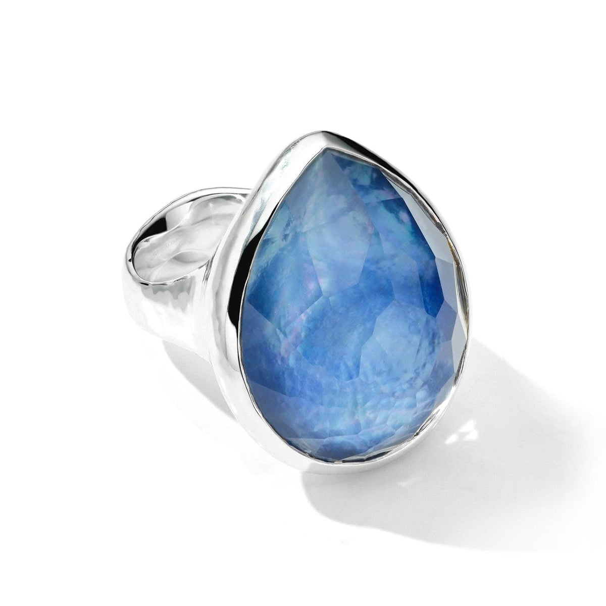 IPPOLITA Rock Candy Teardrop Ring in Lapis Triplet