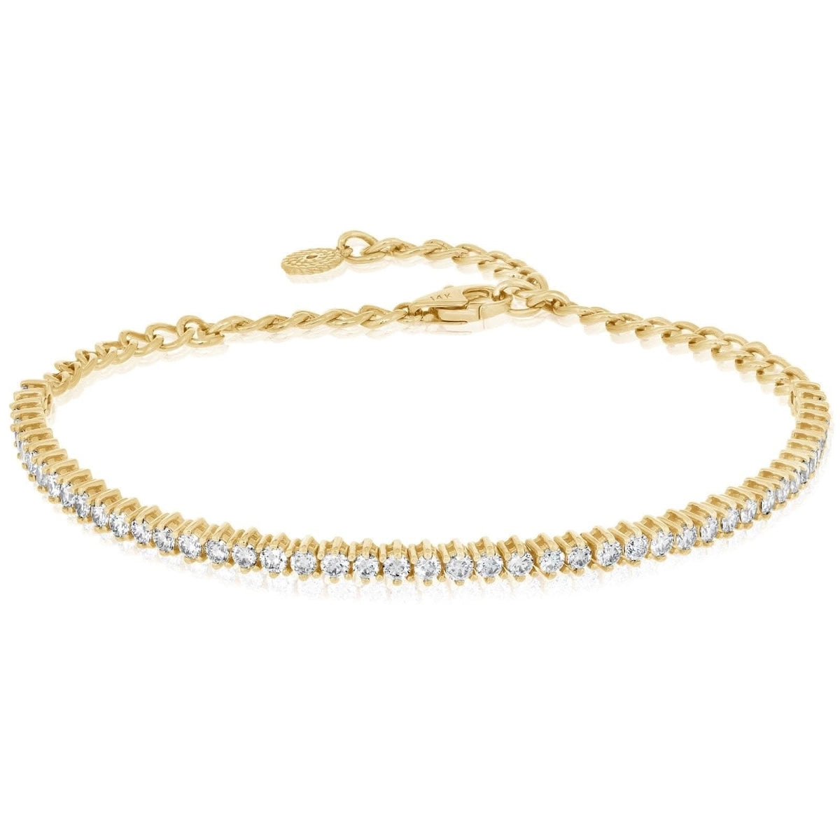 Diamond Adjustable Tennis Bracelet