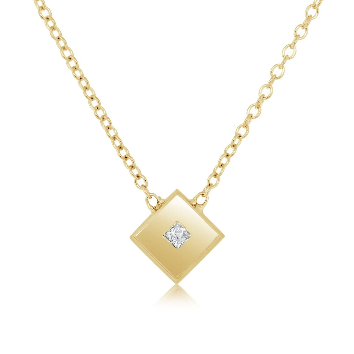 ZOE CHICCO Princess Diamond Nugget Pendant