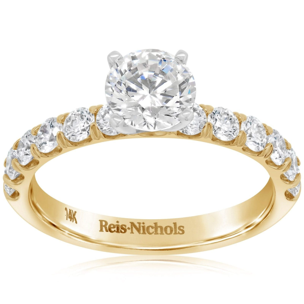 Classic Round Diamond Engagement Setting