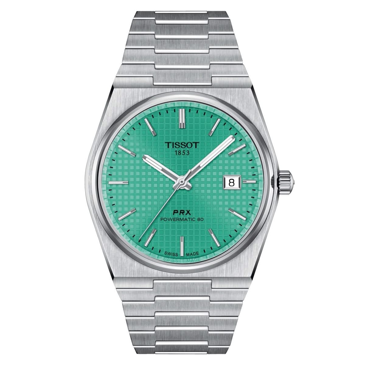 TISSOT PRX 40mm Light Green Watch