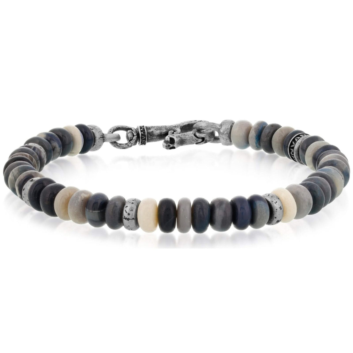 JOHN VARVATOS Black Opal Beaded Bracelet