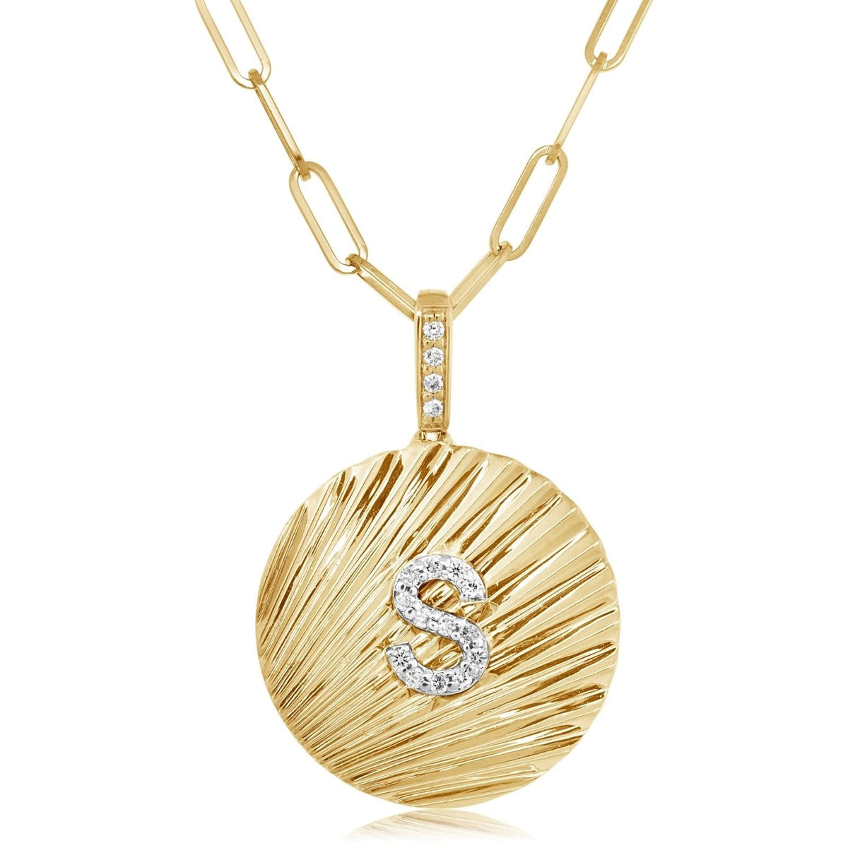 MY STORY Gabrielle Initial Charm Necklace