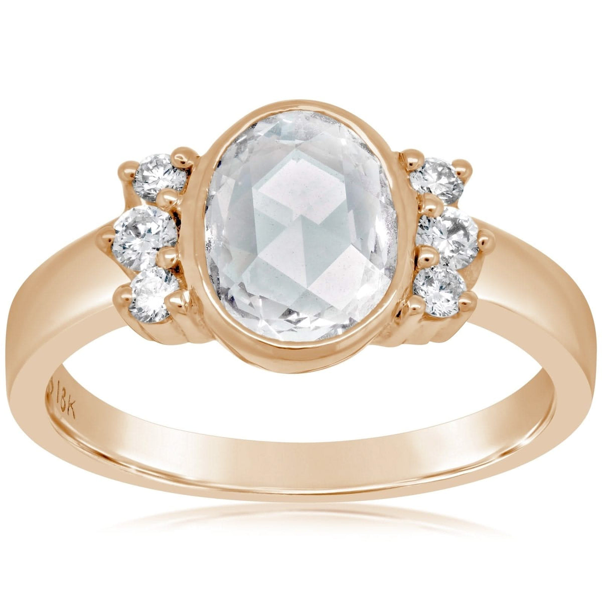 SETHI COUTURE Complete Rose Cut Diamond Engagement Ring