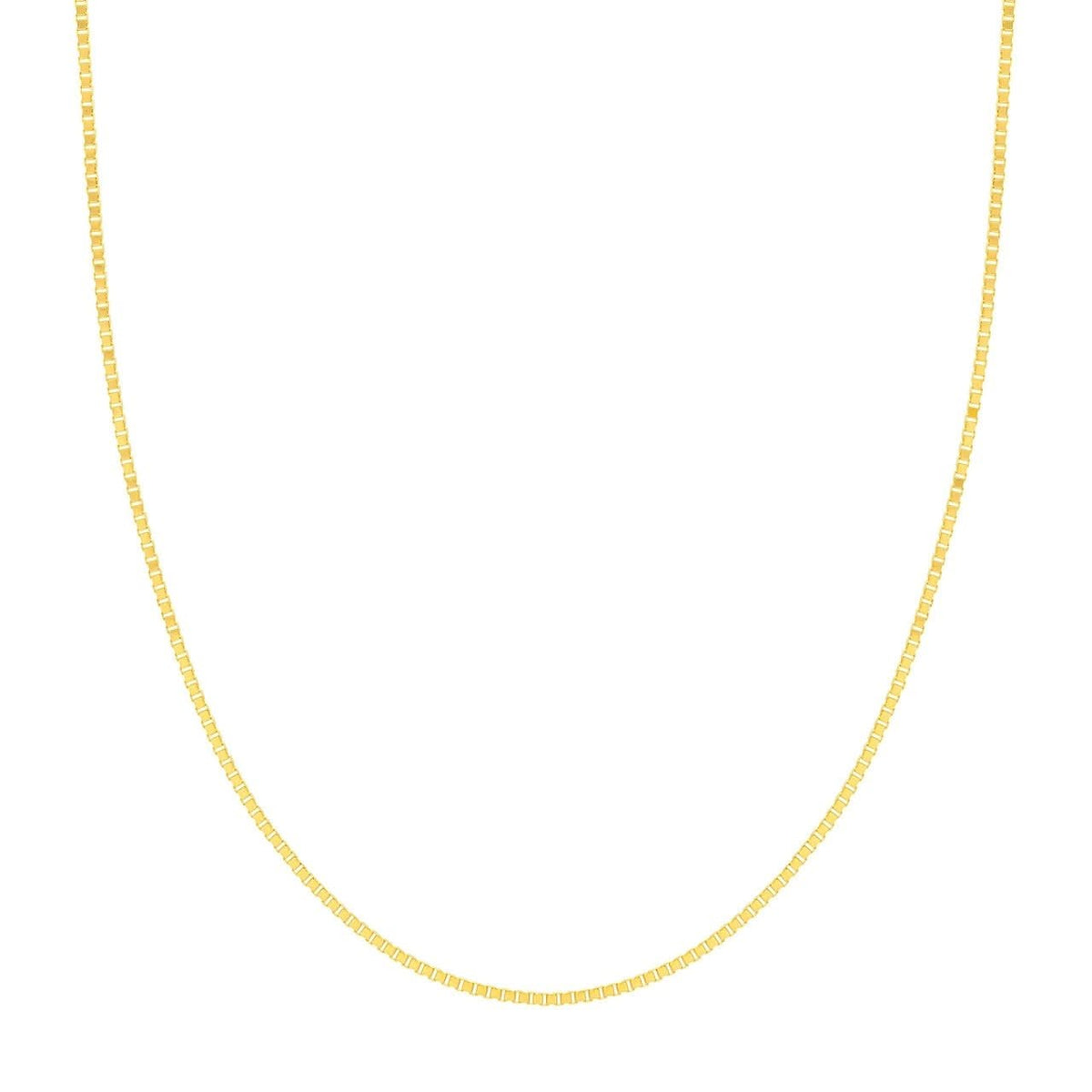 Yellow Gold 30" Box Chain