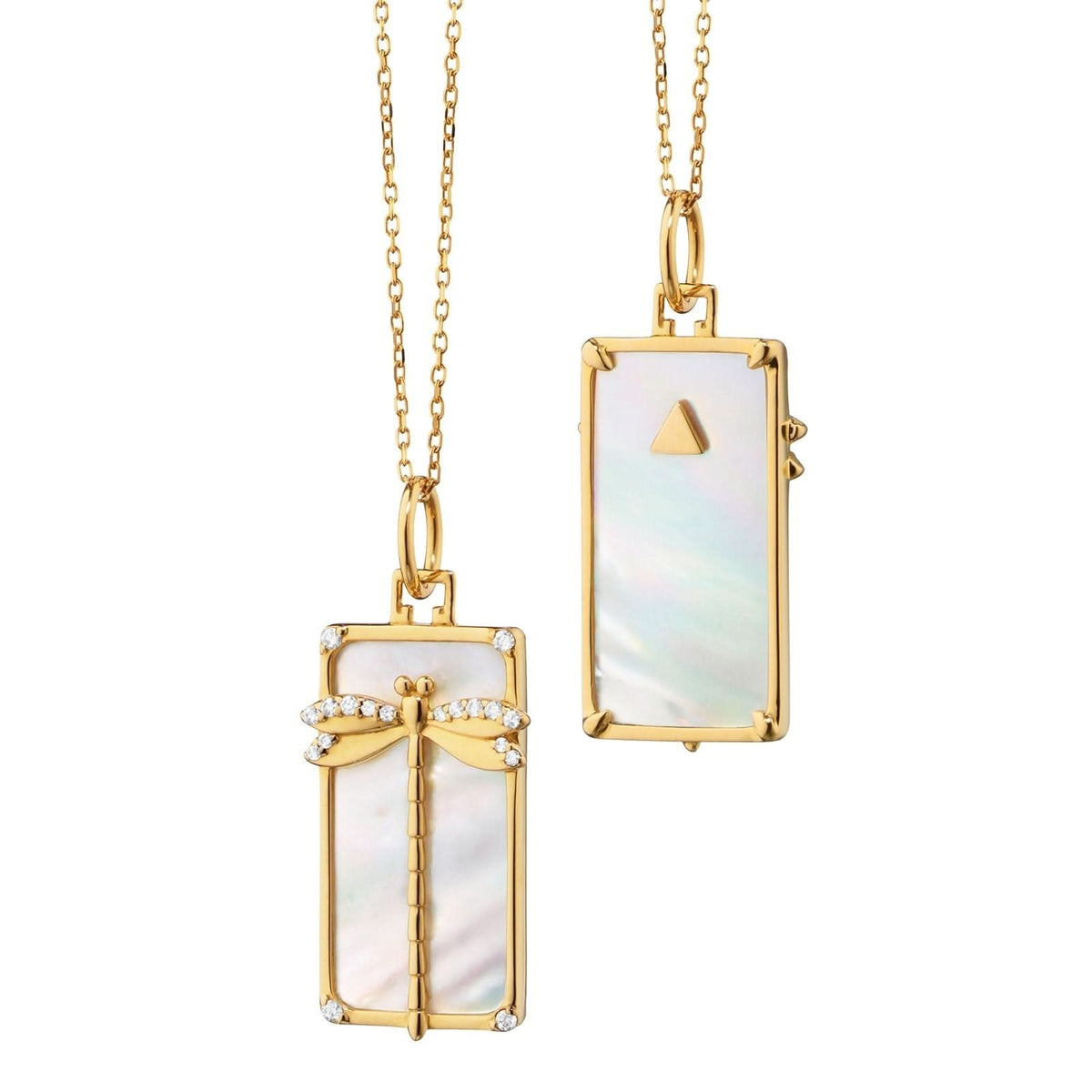 MONICA RICH KOSANN Dragonfly Charm Necklace