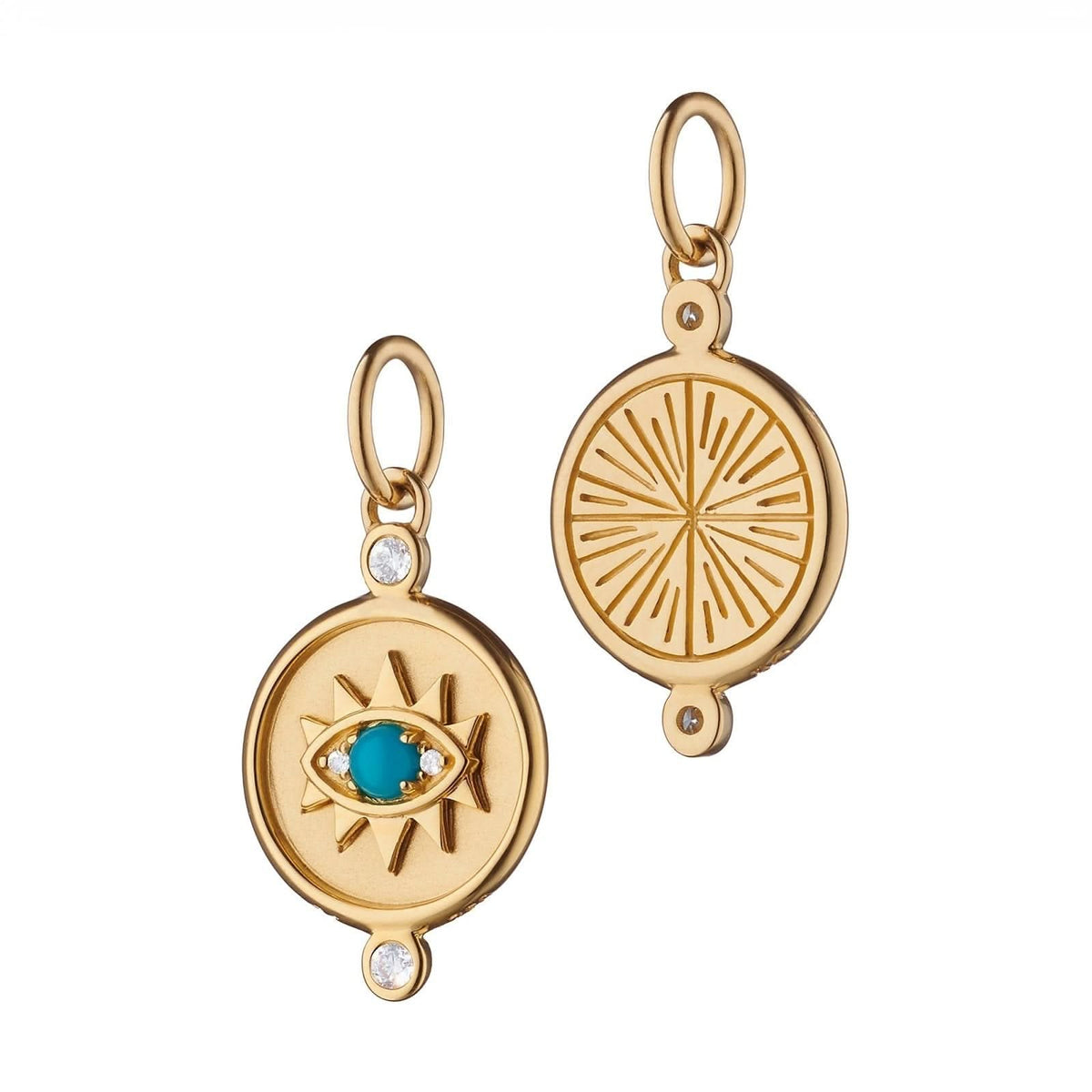 MONICA RICH KOSANN Evil Eye "Protect" Charm