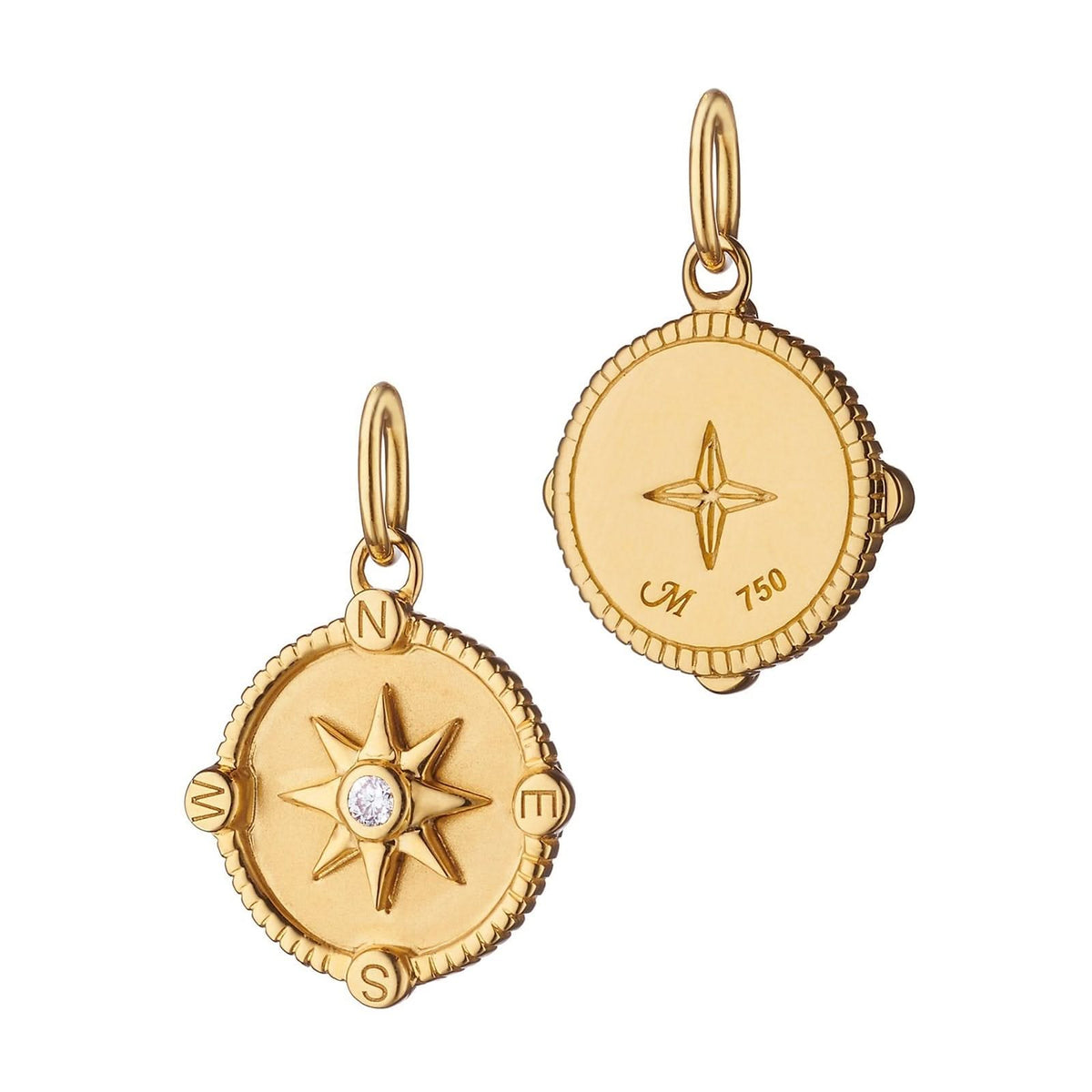 MONICA RICH KOSANN Mini Compass Charm
