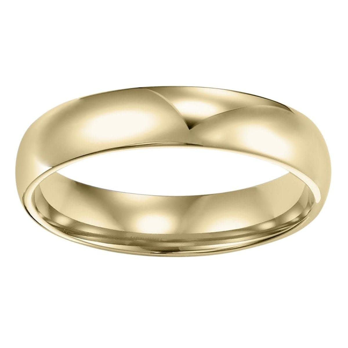 4mm Low Dome Wedding Band