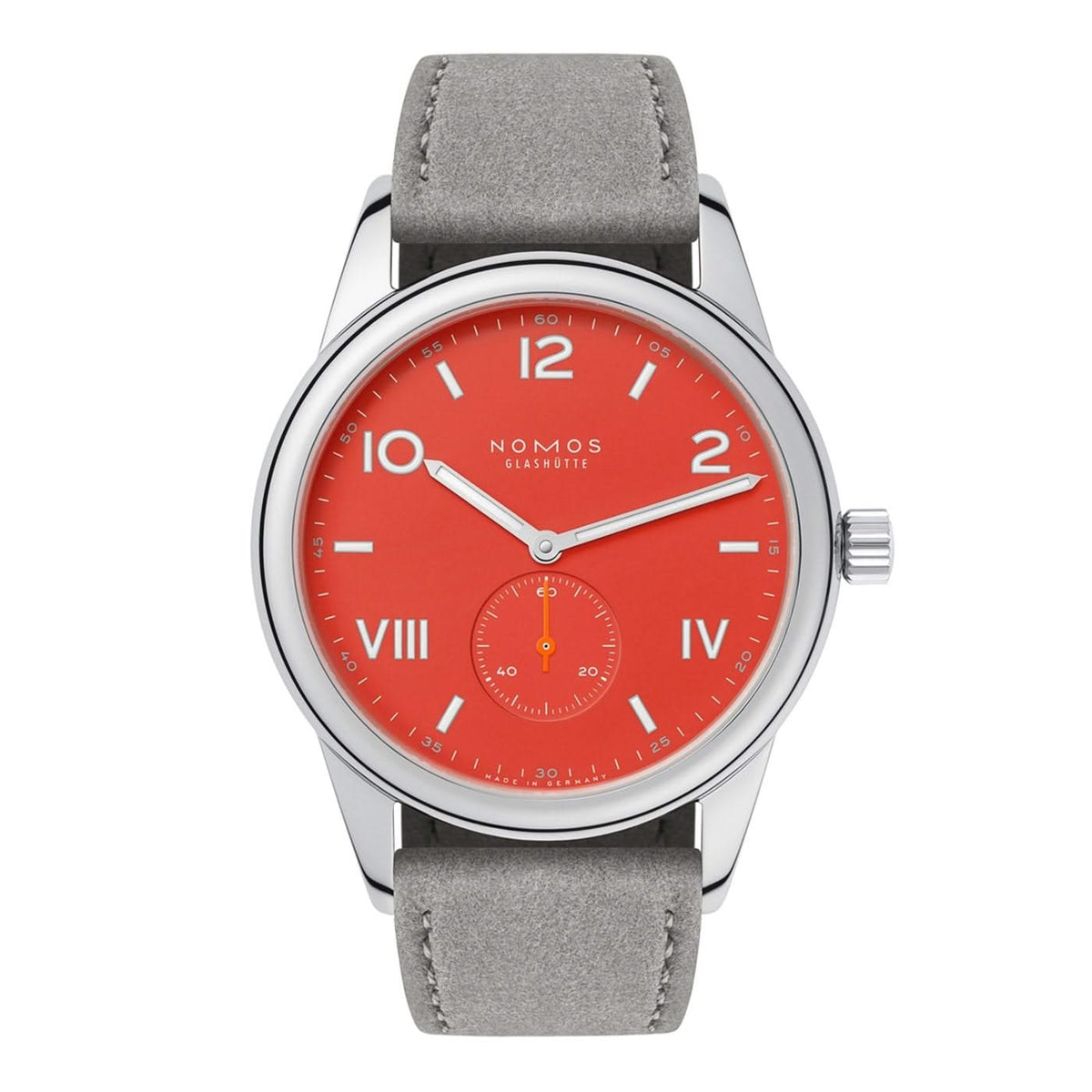 NOMOS Club Campus Nonstop Red 38mm Watch