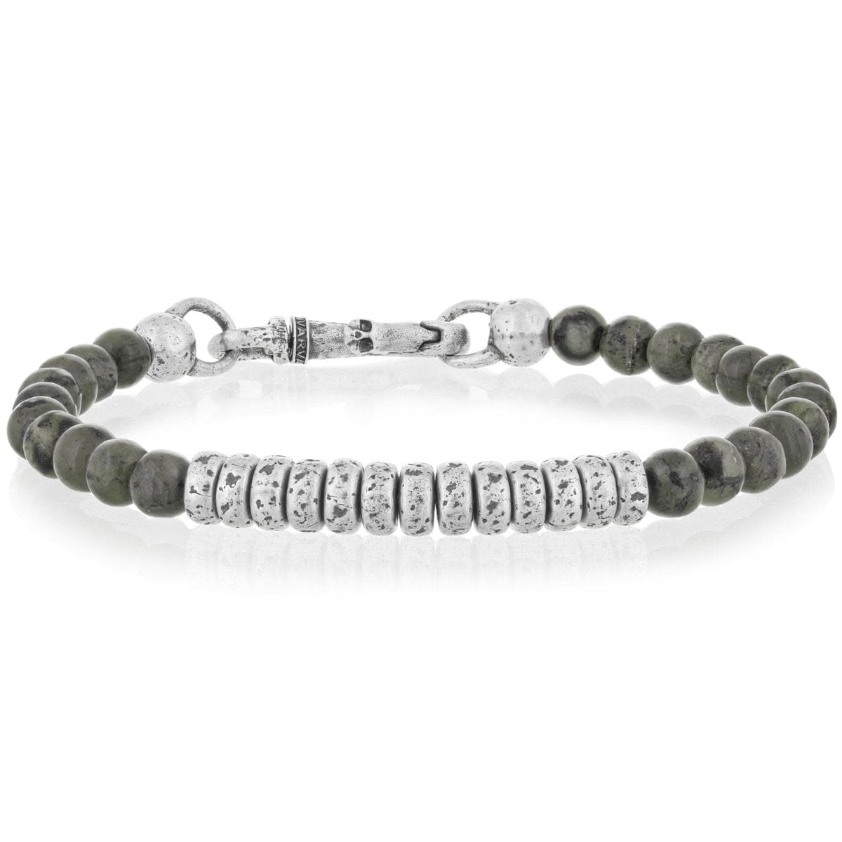JOHN VARVATOS Canadian Jade Beaded Bracelet