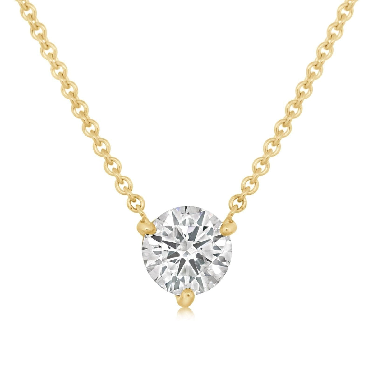 1/2 Carat Diamond Solitaire Pendant