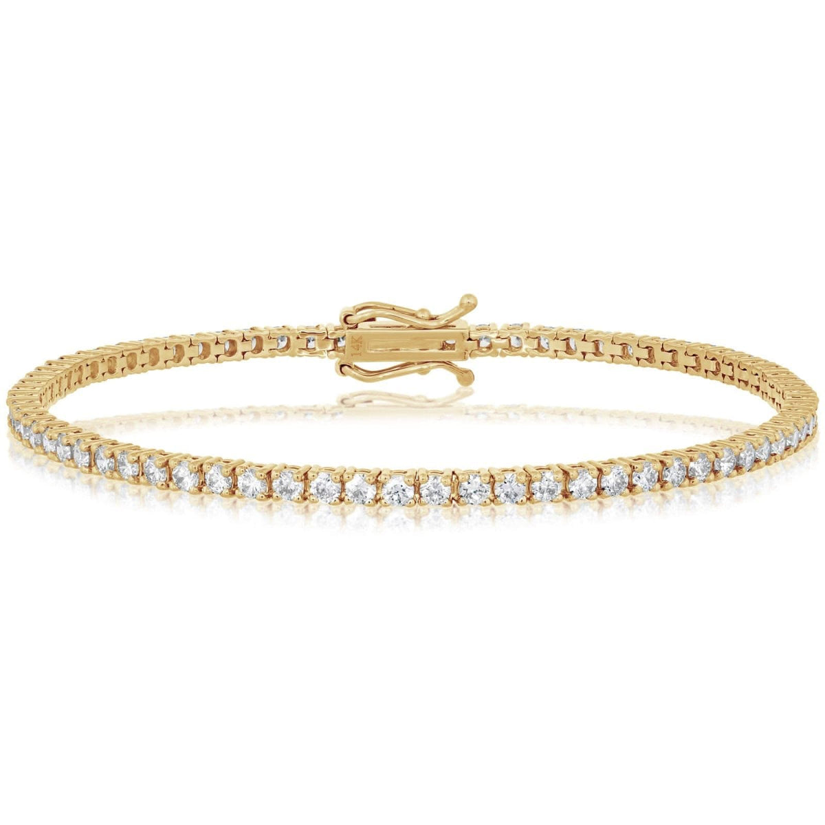 2.93 Carat Diamond Tennis Bracelet