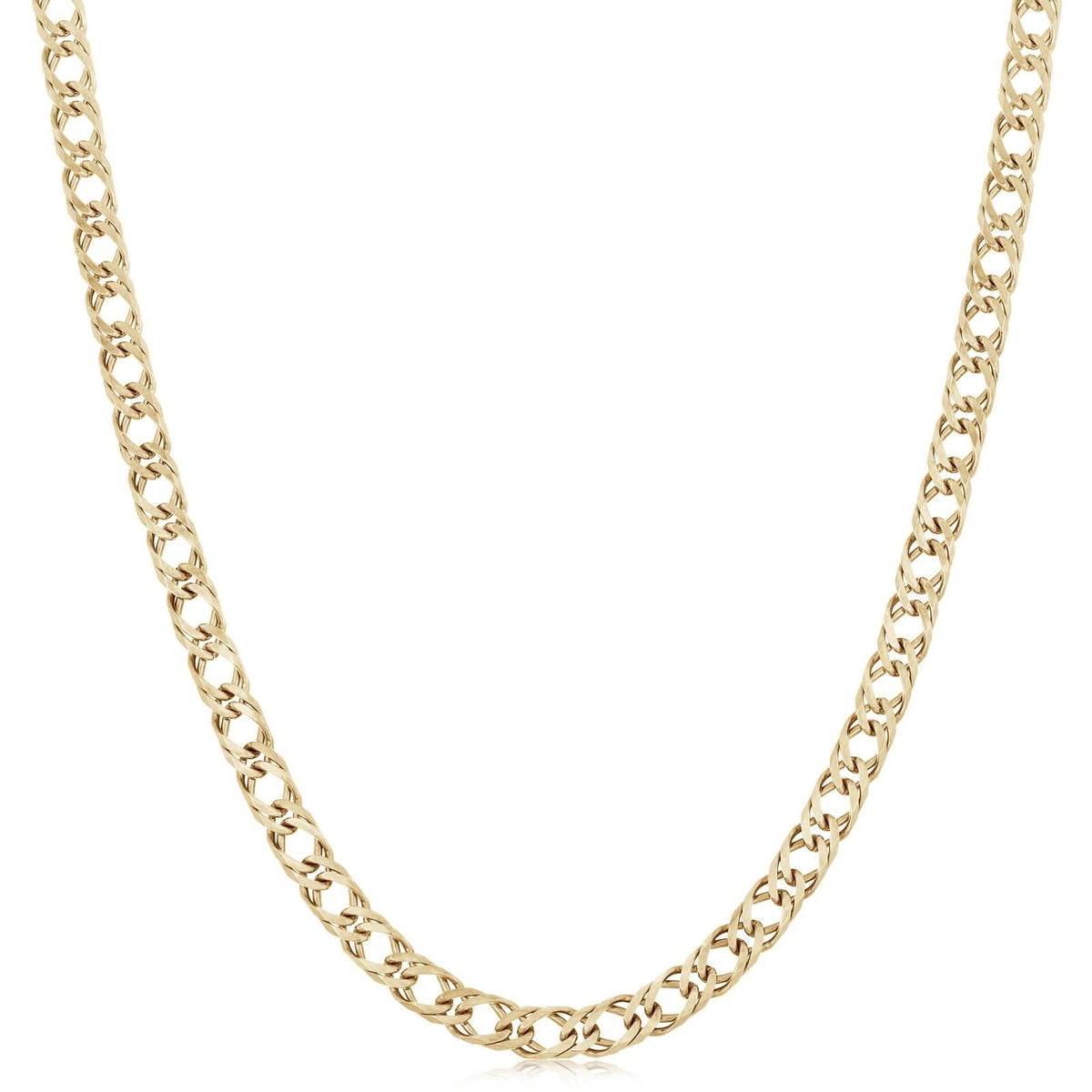 Estate Chain Double Link Necklace